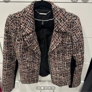 White House Black Market tweed blazer (size 6)